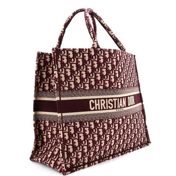Christian Dior Large Book Tote Oblique Canvas - Picture 2 of 5